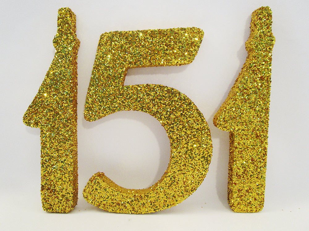 Kentcuky Derby 151 Styrofoam Number Cutout