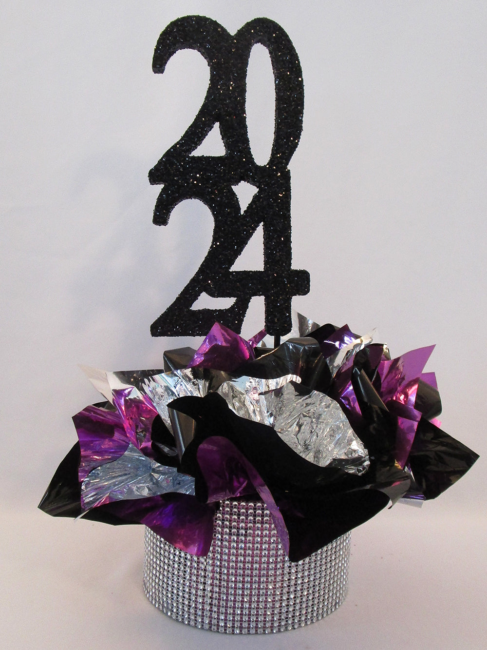 2024 Graduation Centerpiece on Rhinestone base
