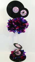Load image into Gallery viewer, Colorful tall Motown record centerpiece - Designs by Ginny
