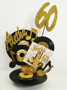 Motown centerpiece - Designs by Ginny