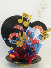 Load image into Gallery viewer, Motown theme Centerpiece - Designs by Ginny
