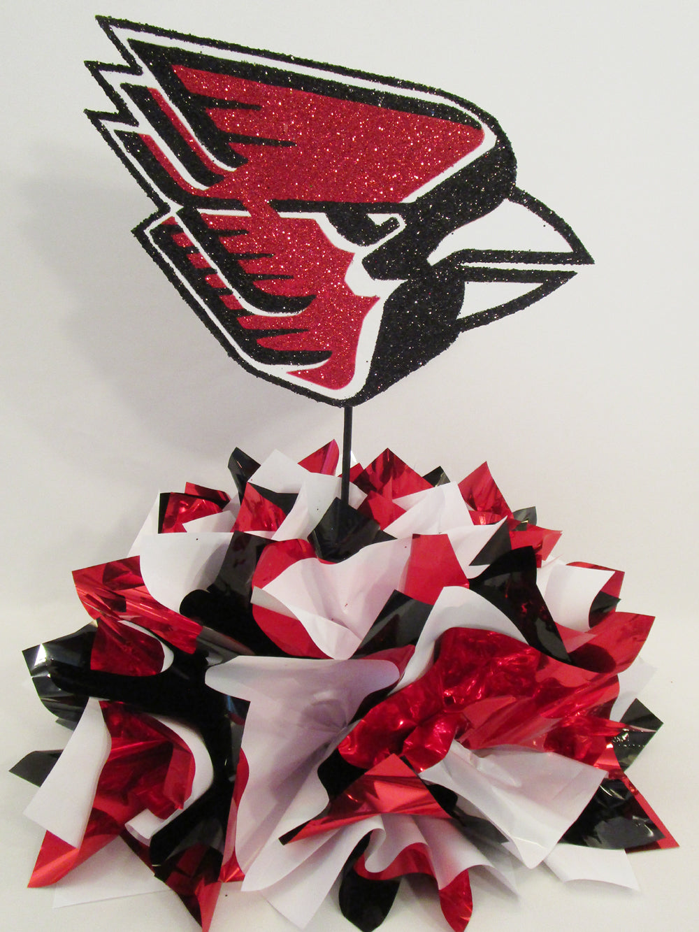Cardinal centerpiece - Designs by Ginny