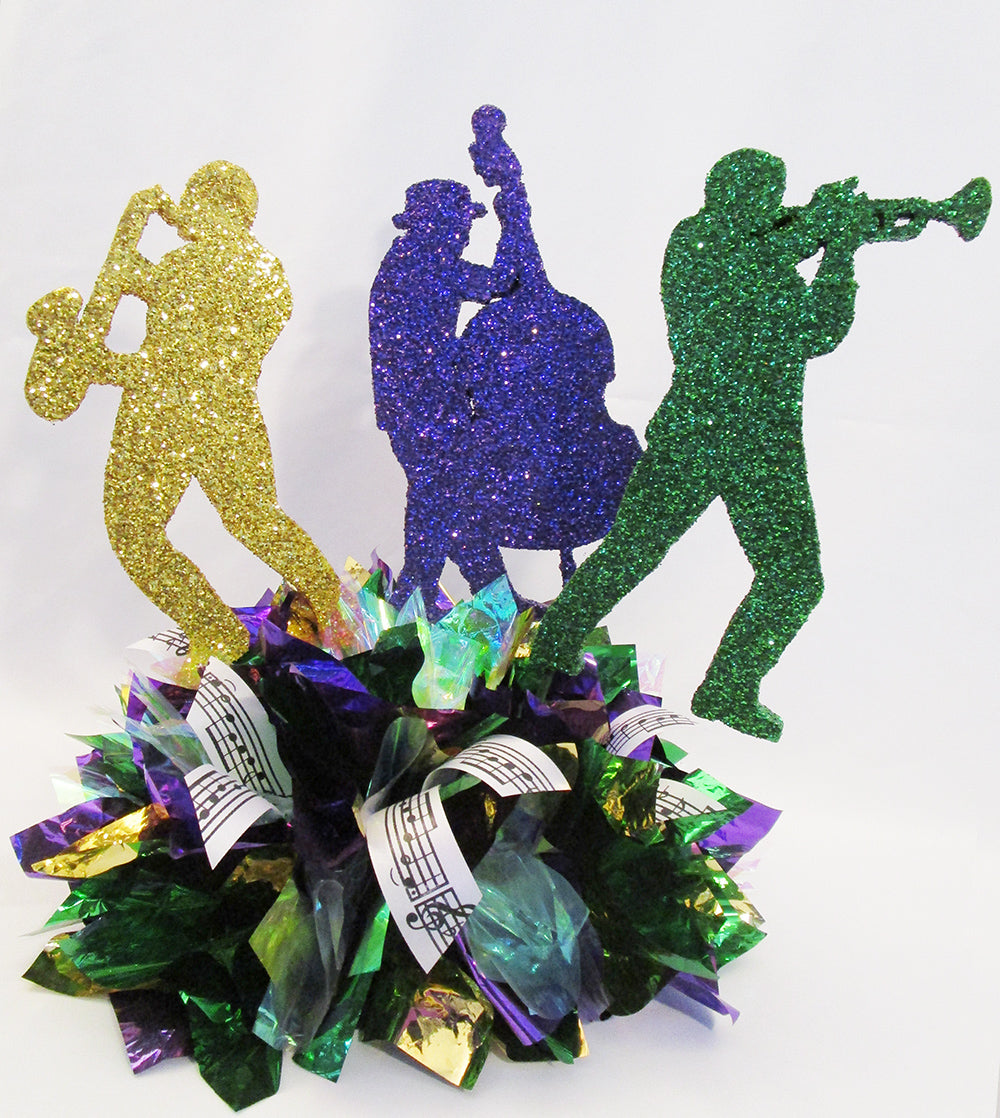 Jazz Players Centerpiece - Designs by Ginny