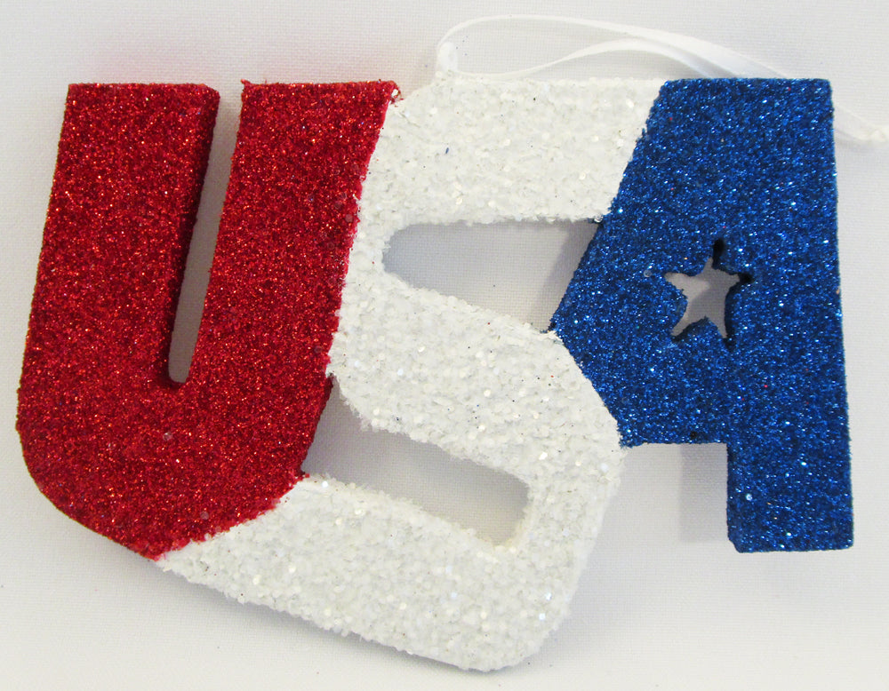 USA tree ornament - Designs by Ginny