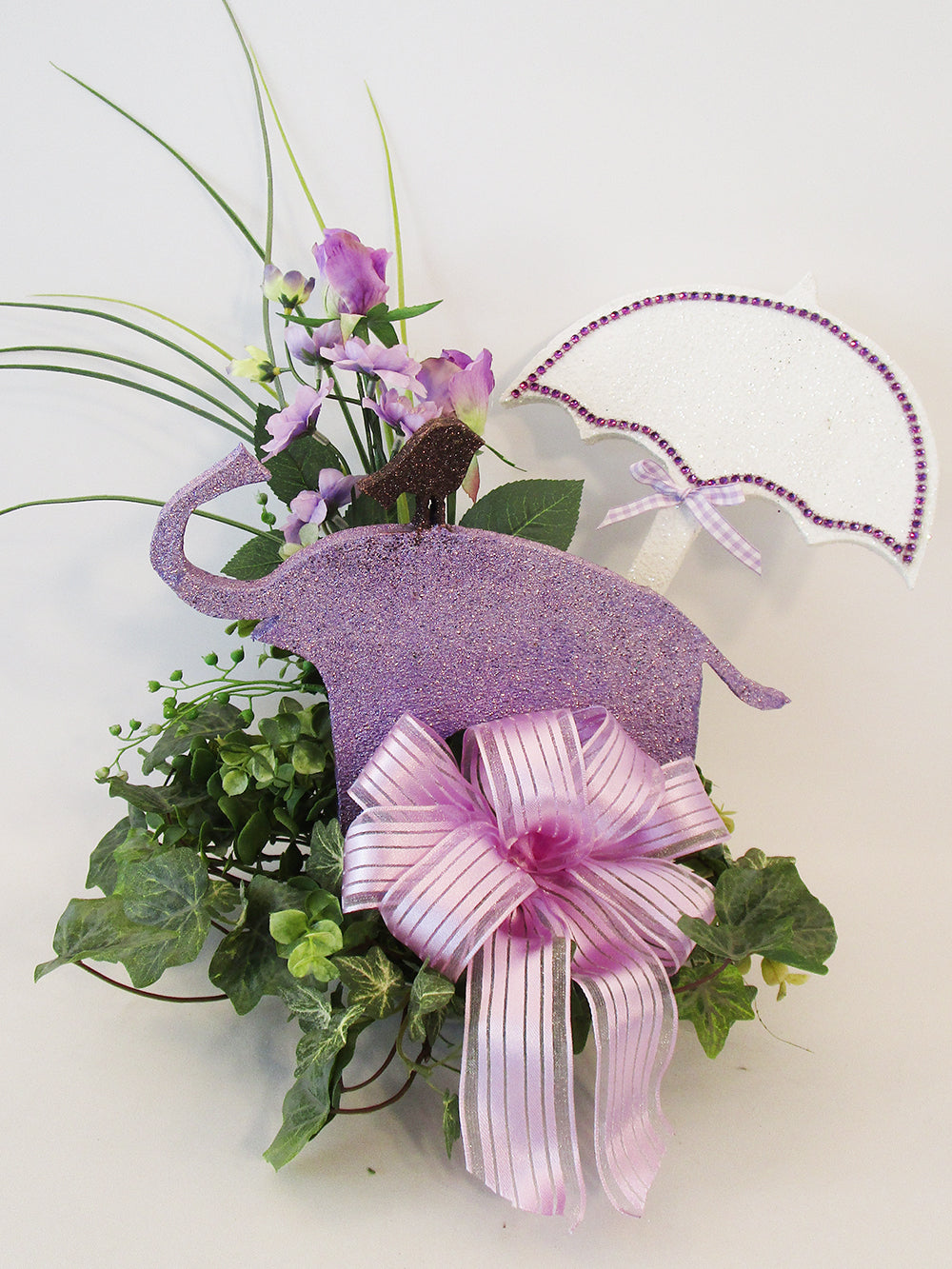 Elephant baby shower centerpiece - Designs by Ginny