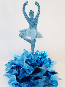 Ballerina styrofoam cutout  centerpiece- Designs by Ginny 