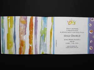 Castle Invite - Designs by Ginny