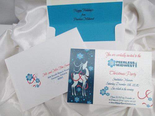 Xmas Invite with company logo