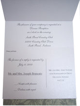 Load image into Gallery viewer, Trifold-over  Wedding Invite
