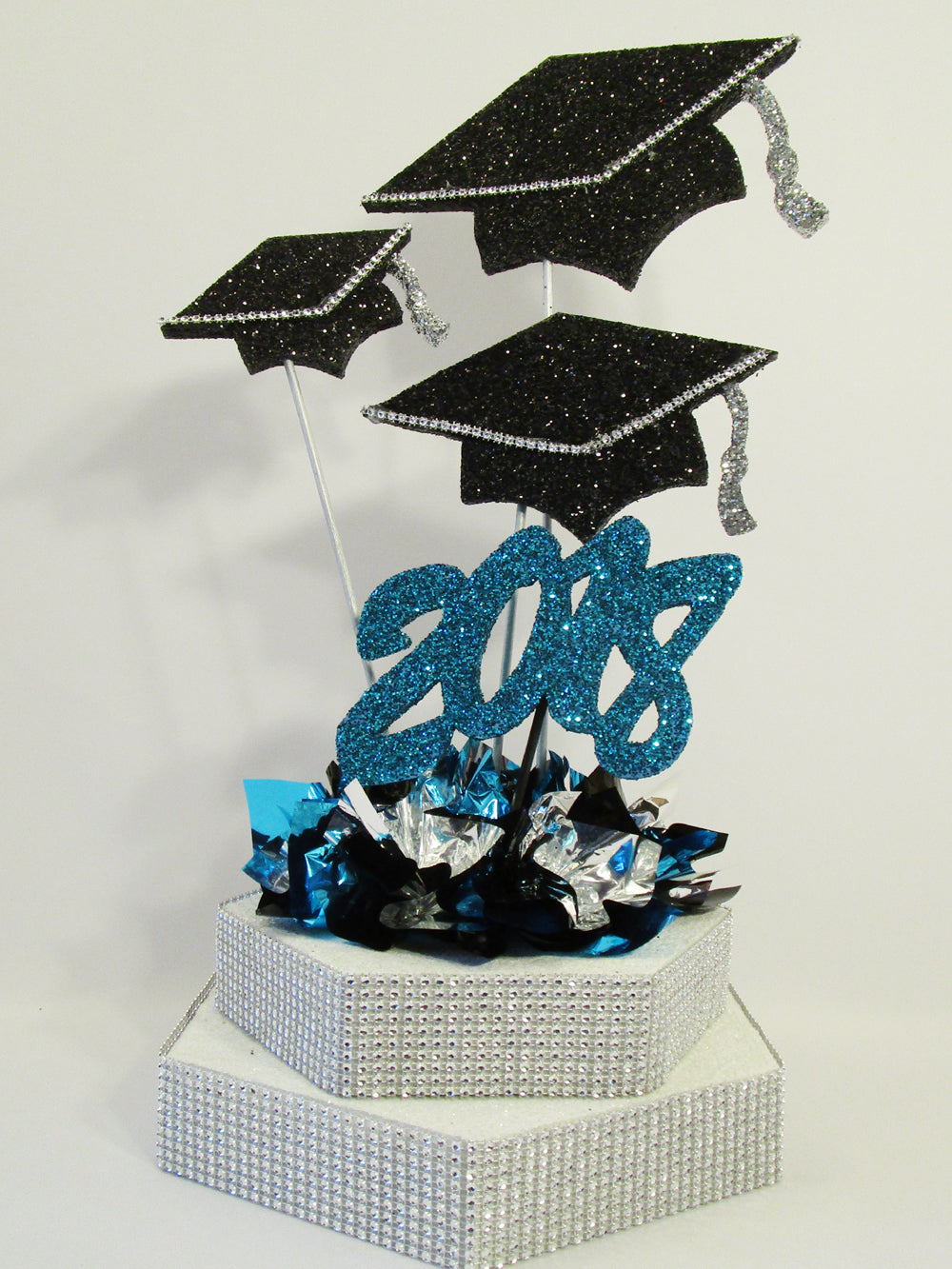Graduation Centerpiece - Designs by Ginny