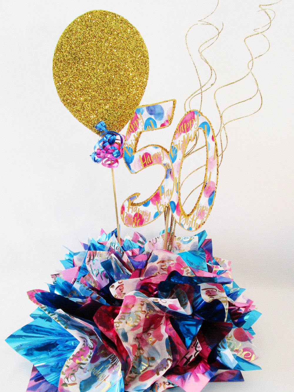 Happy Birthday Centerpiece