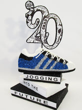 Load image into Gallery viewer, Sneaker graduation centerpiece - Designs by Ginny
