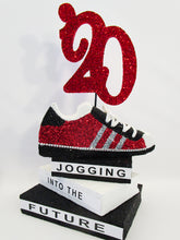 Load image into Gallery viewer, Sneaker graduation centerpiece - Designs by Ginny
