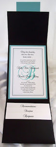 Pocketfold Wedding Invite - Designs by Ginny