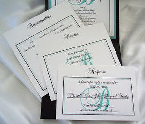 Pocketfold Wedding Invite accessory cards - Designs by Ginny