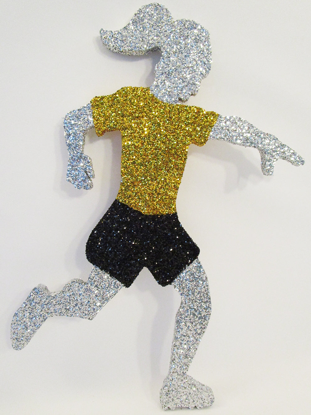 soccer girl styrofoam cutout - Designs by Ginny