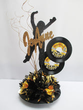 Load image into Gallery viewer, Motown dancer &amp; records centerpiece - Designs by Ginny

