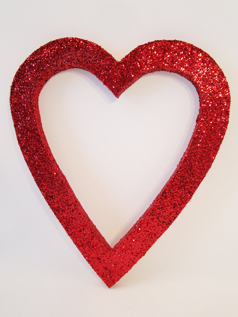 Styrofoam Heart Shaped Ornament – Designs by Ginny