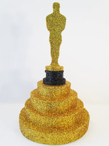 Oscar trophy centerpiece - Designs by Ginny