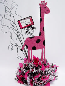 Giraffe table centerpiece - Designs by Ginny