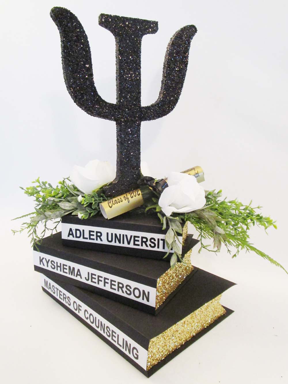 Psychology Graduation Centerpiece - Designs by Ginny