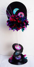 Load image into Gallery viewer, Real records rock n roll centerpiece - Designs by Ginny
