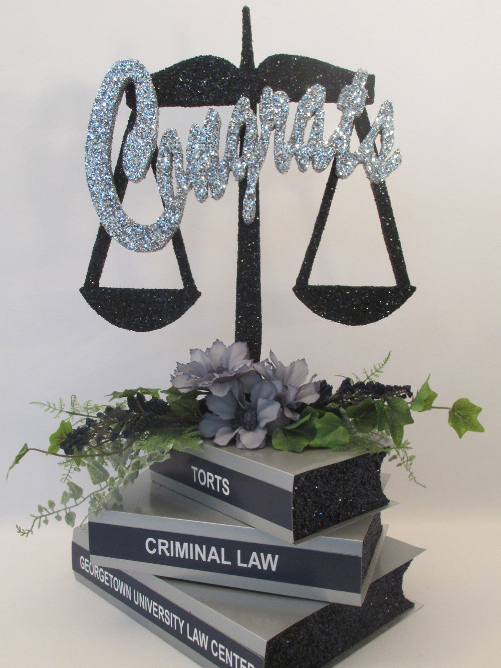 Scales of Justice Graduation Centerpiece