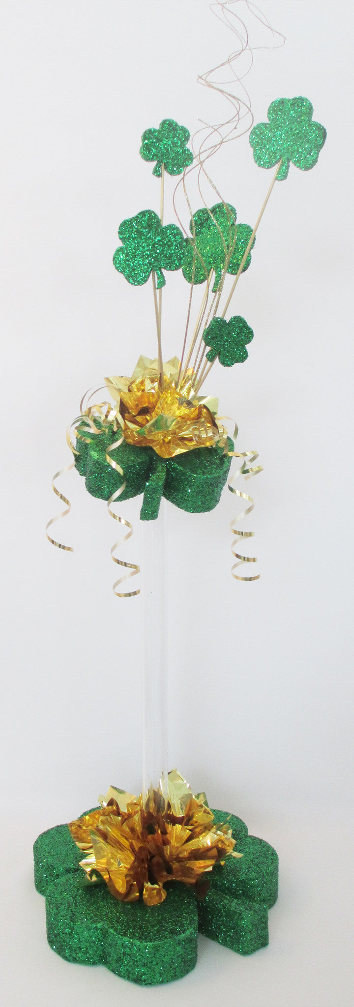 Irish Shamrock Centerpiece - Designs by Ginny