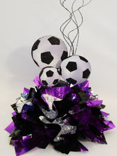 Load image into Gallery viewer, Soccer Ball centerpiece - Deigns by Ginny
