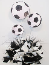 Load image into Gallery viewer, Soccer balls centerpiece - Designs by Ginny
