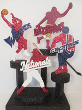 Load image into Gallery viewer, Sports players centerpiece - Designs by Ginny
