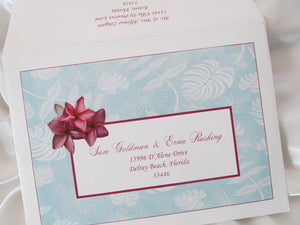 Hawaiian Wedding Invite
