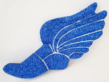 Load image into Gallery viewer, Winged Track Shoe cutout - Designs by Ginny
