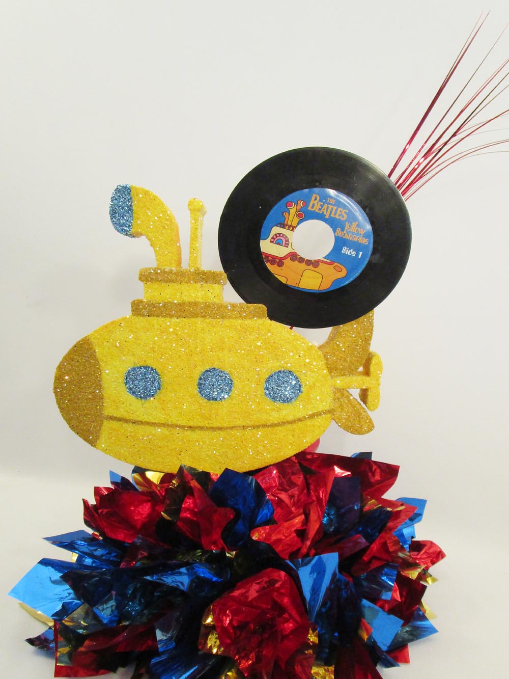 Beatles Yellow submarine Centerpiece