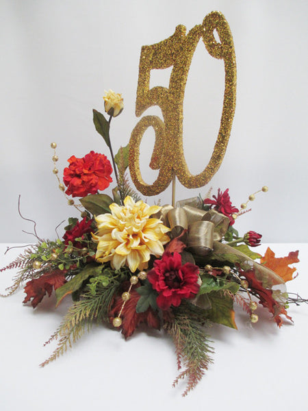 50th Anniversary Fall Centerpiece