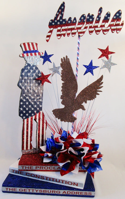 America Table Centerpiece - Designs by Ginny