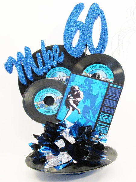 33 & 45 Record Themed Centerpieces