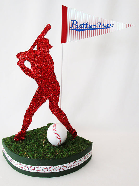 Batters Up baseball centerpiece - Designs by Ginny