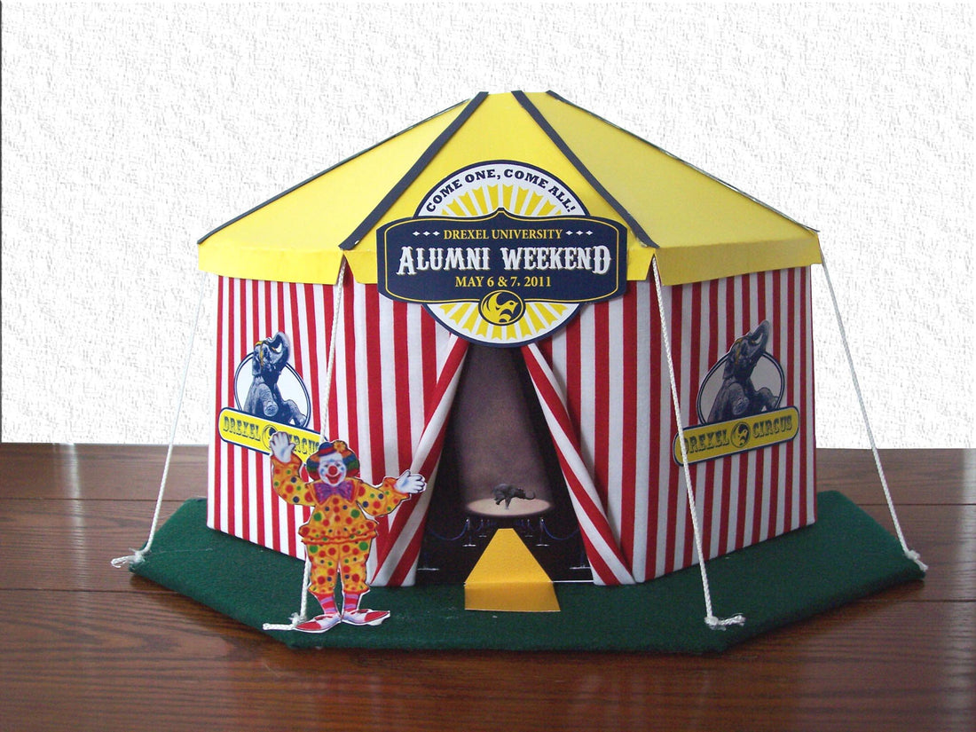 Circus Tent centerpiece - Designs by Ginny