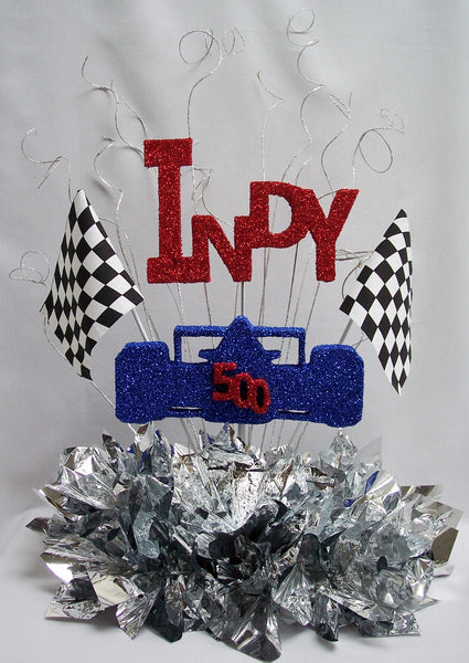 Indy 500 table centerpiece