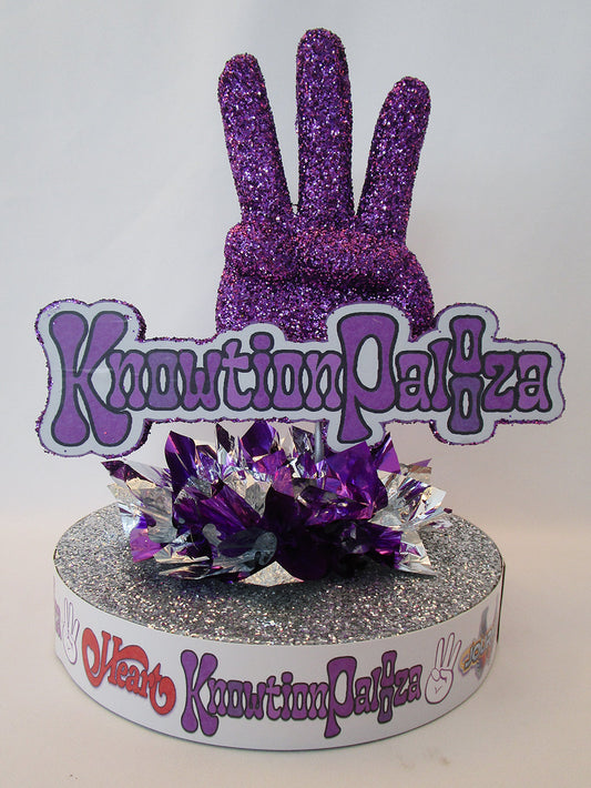 Knowtion Palooza Table Centerpiece - Designs by Ginny