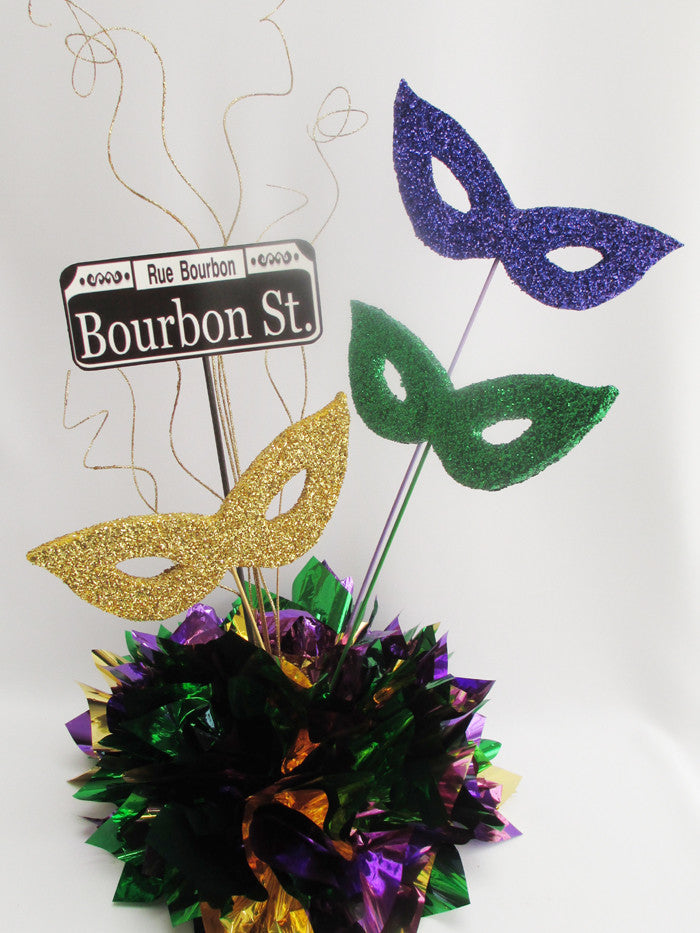 Mardi Gras Centerpiece