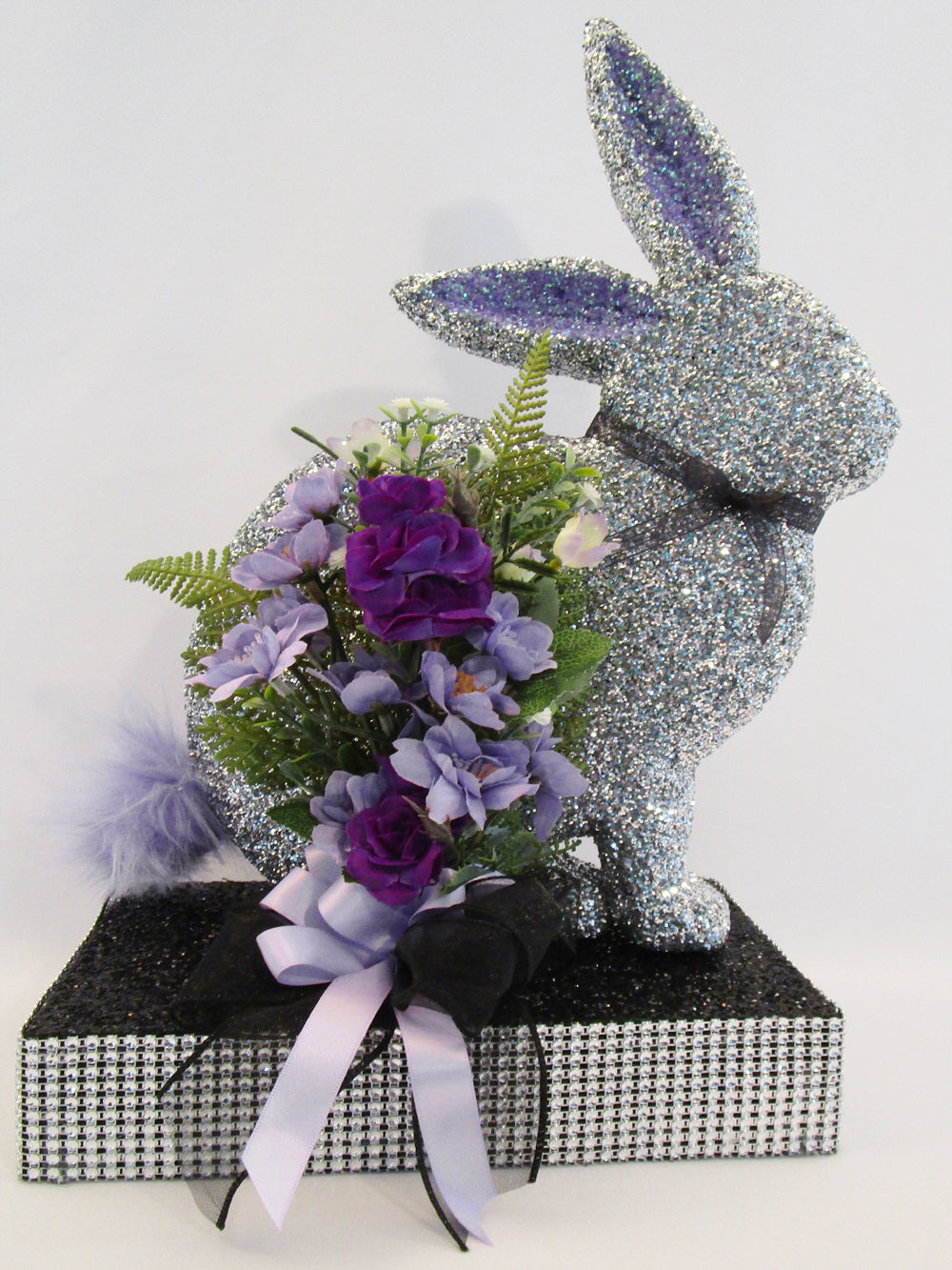 Floral Rabbit centerpiece - Designs by Ginny