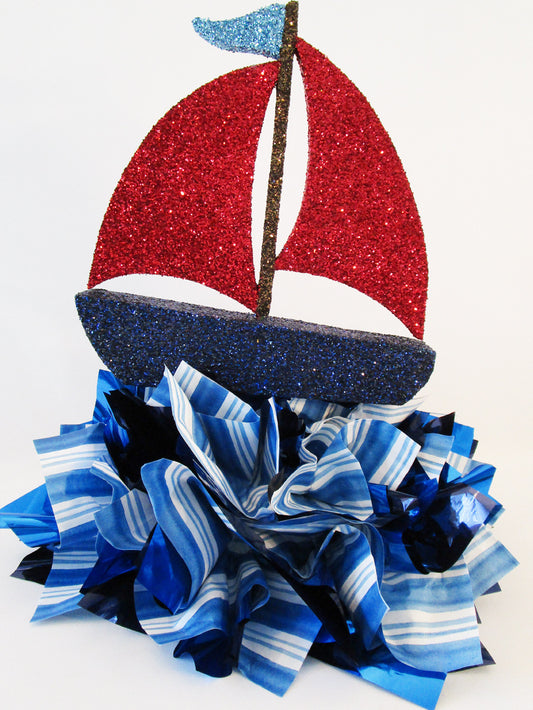 Sail Boat Centerpiece - Designs by Ginny
