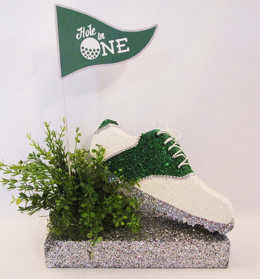 Hone In One Golf Table Centerpiece - Designs by Ginny