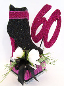 Shoe Boot Floral Table Centerpiece - Designs by Ginny