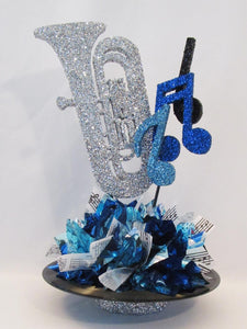 Tuba table Centerpiece - Designs by Ginny