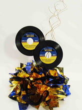 Load image into Gallery viewer, Real 45 records table centerpiece - Designs by Ginny
