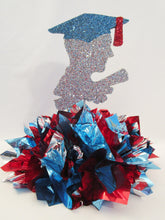 Load image into Gallery viewer, Grad boy graduation centerpiece - Designs by Ginny

