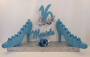 Sweet 16 candelabra centepiece - Designs by Ginny